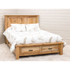 Sugar Creek Amish Rustic Storage Platform Bed