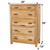 Sugar Creek Amish Rustic Chest of Drawers