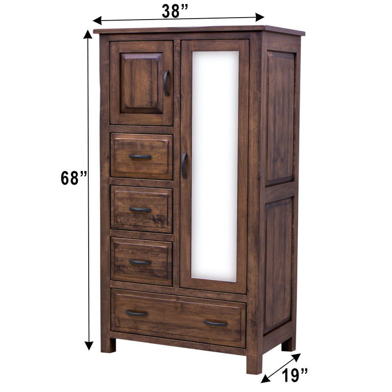 Sugar Creek Amish Rustic Chiffonier