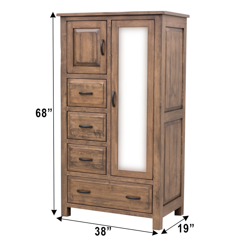 Sugar Creek Amish Rustic Chiffonier