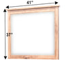 Sugar Creek Amish Rustic Dresser Mirror