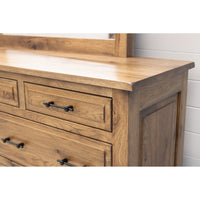 Sugar Creek Amish Rustic 9-Drawer Tall Dresser