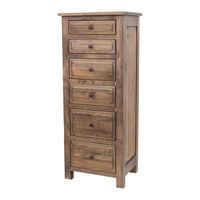 Sugar Creek Amish Rustic 6-Drawer Lingerie Dresser