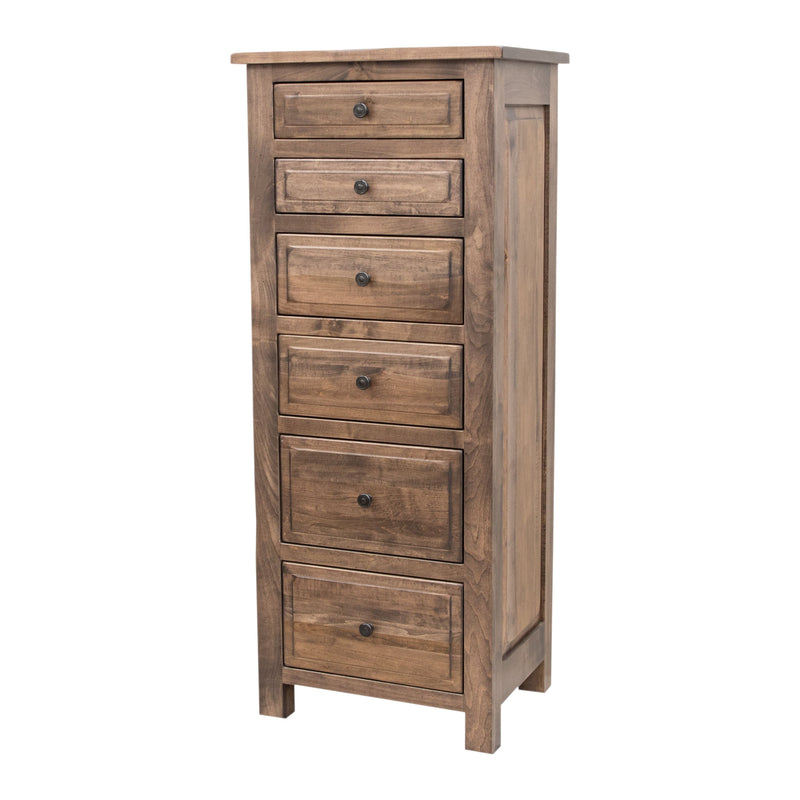 Sugar Creek Amish Rustic 6-Drawer Lingerie Dresser