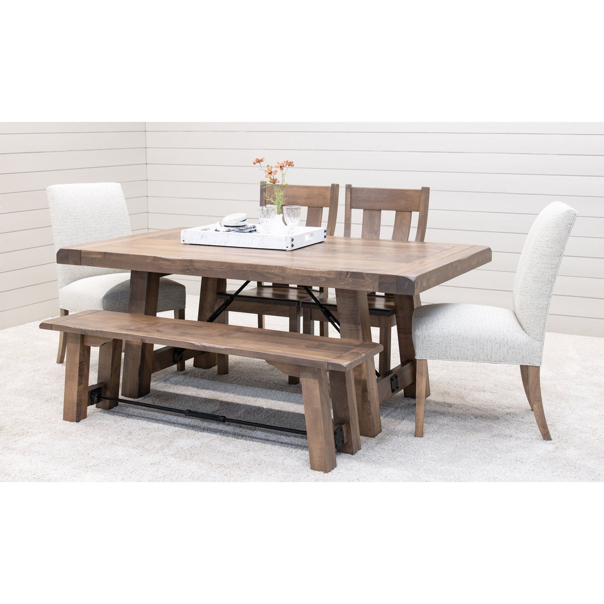 Utah Maple Wood Side Dining Chair | WB
