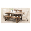 Springdale Trestle Large Maple Wood Extending Dining Table | CO