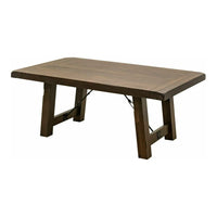 Springdale Trestle Large Maple Wood Extending Dining Table | BV