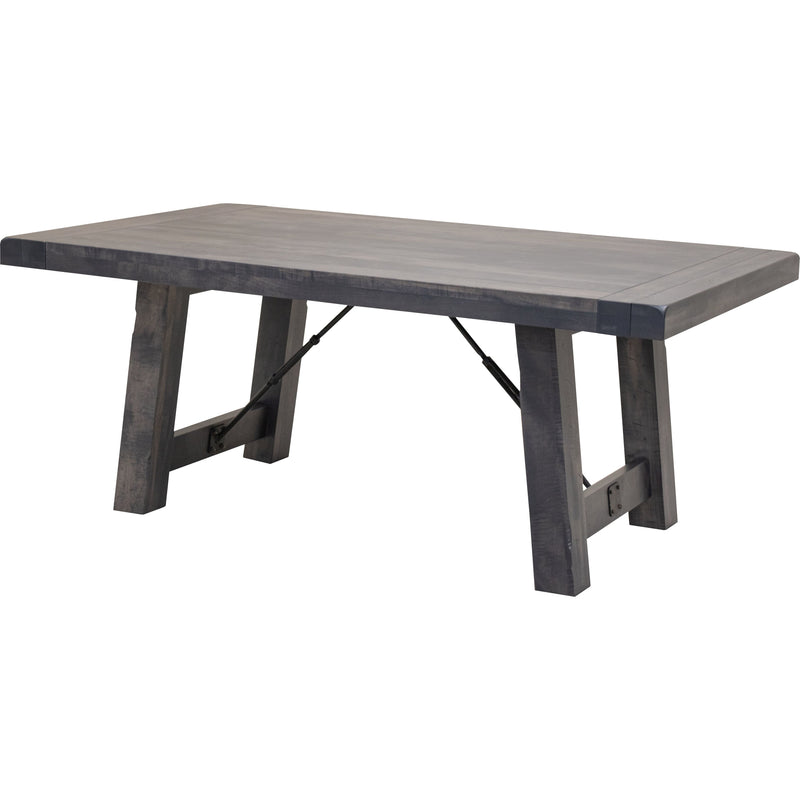 Springdale Trestle Large Maple Wood Extending Dining Table | GS