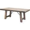 Springdale Trestle Large Maple Wood Extending Dining Table | SP