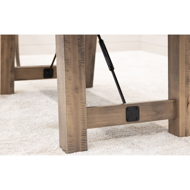 Springdale Trestle Large Maple Wood Extending Dining Table | SP