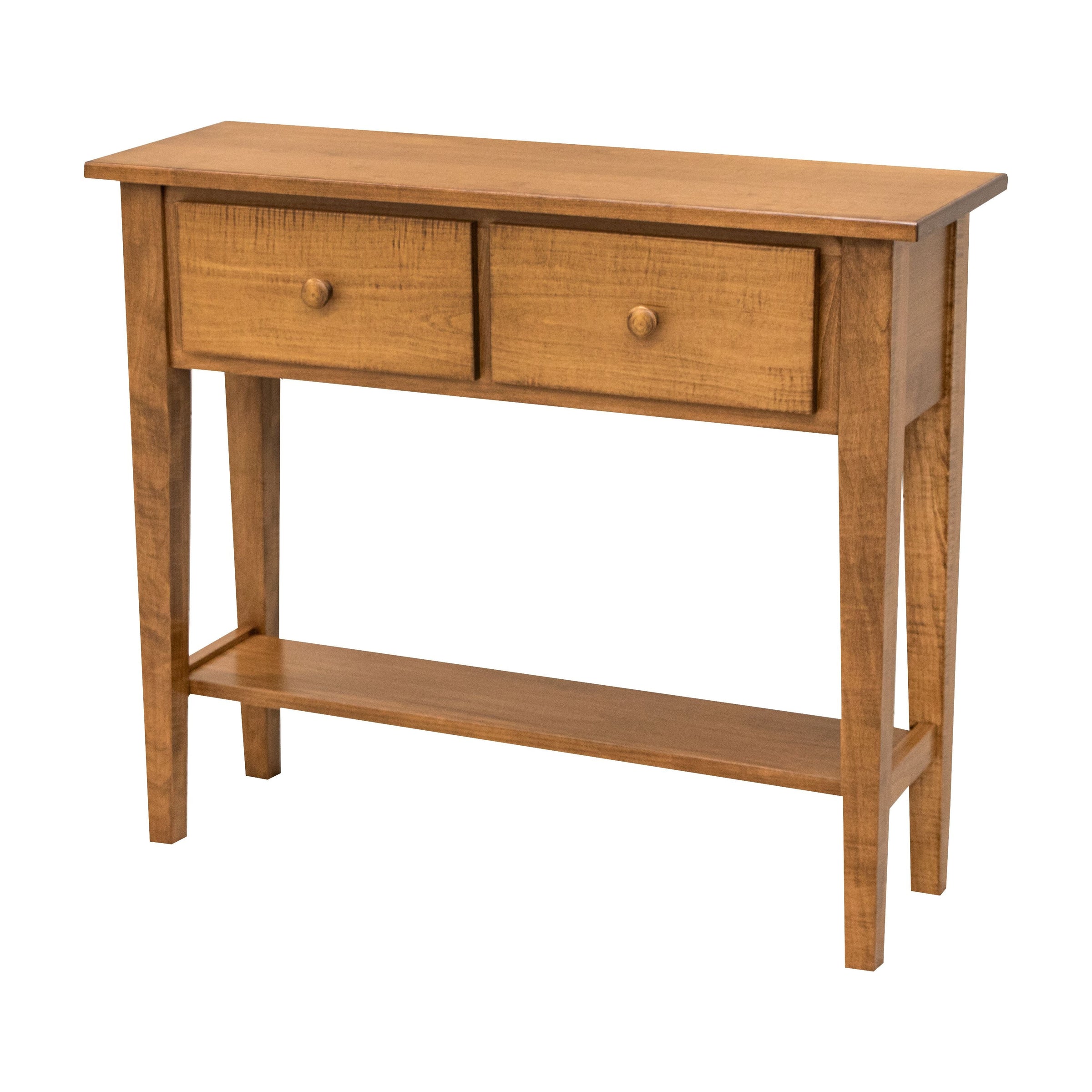 Amish Shaker Maple Wood Hall Table | HC