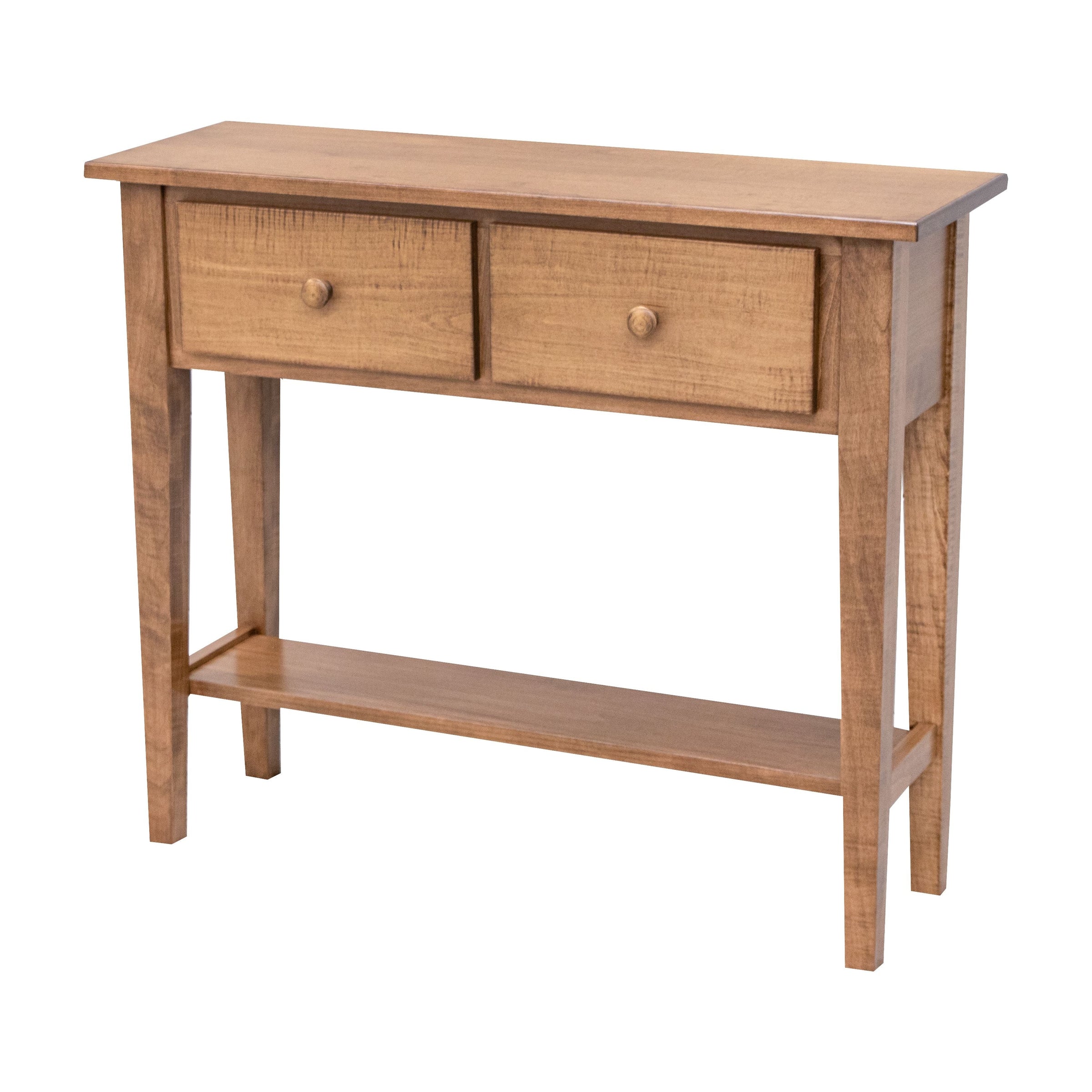 Amish Shaker Maple Wood Hall Table | WB
