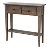 Amish Shaker Hickory Wood Hall Table | GS