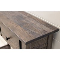 Amish Shaker Hickory Wood Hall Table | GS
