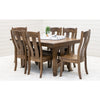 South Gate Mission White Oak Wood Extending Amish Dining Table | CO