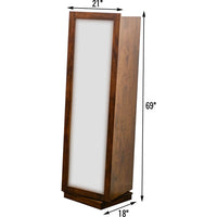 Amish Revolving Jewelry & Shoe Tower