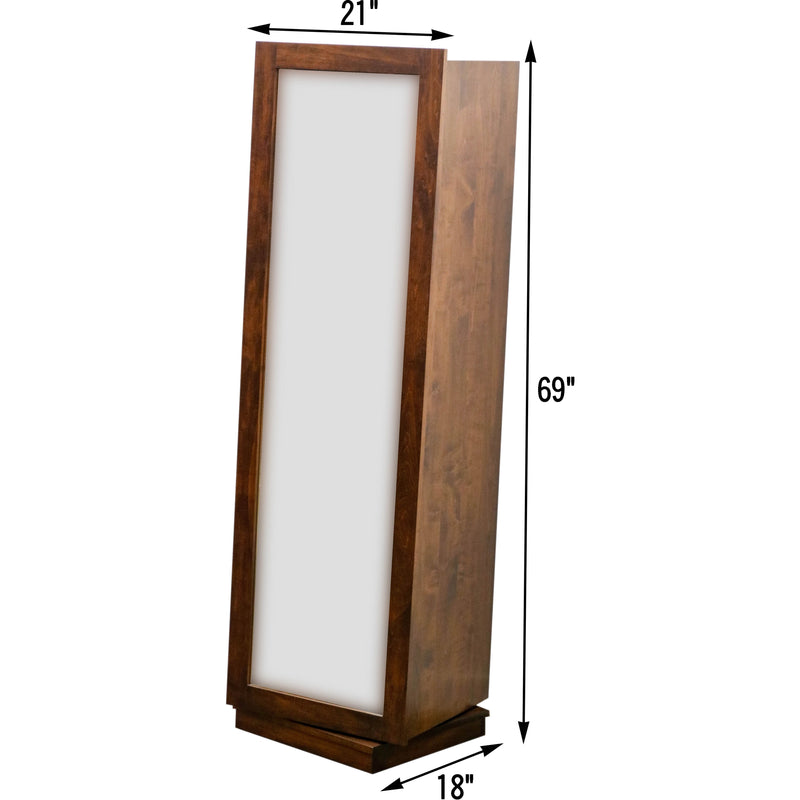 Amish Revolving Jewelry & Shoe Tower