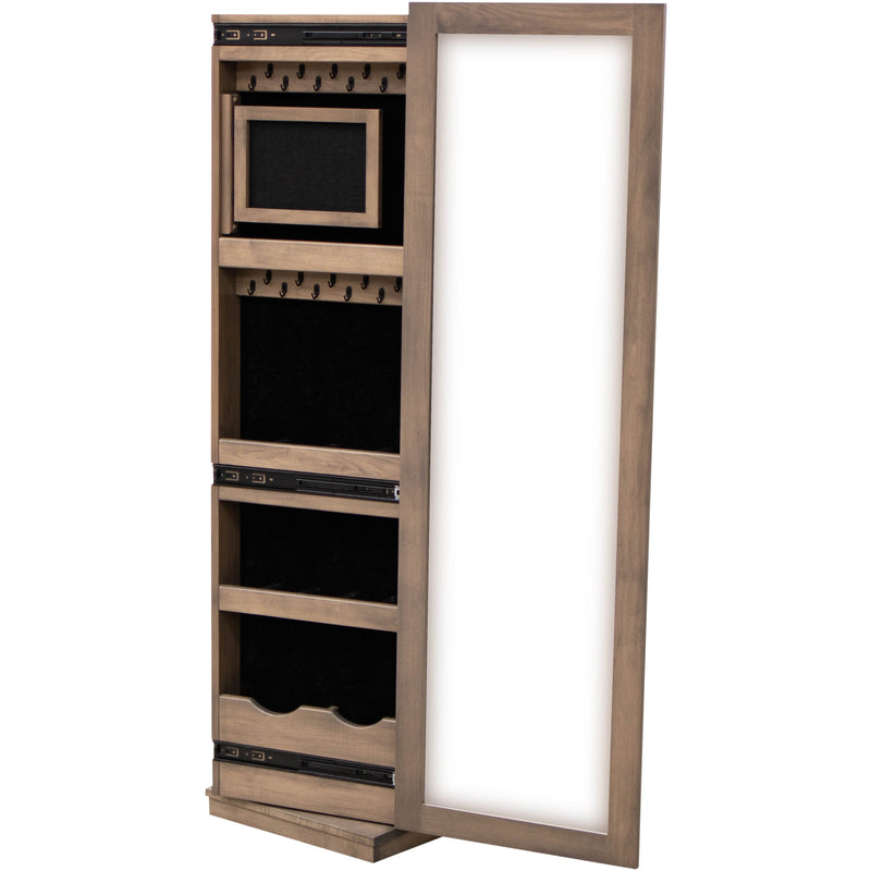 Amish Revolving Jewelry & Shoe Tower