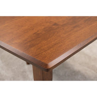Carson Shaker Amish Cherry Wood Extending Dining Table | MC