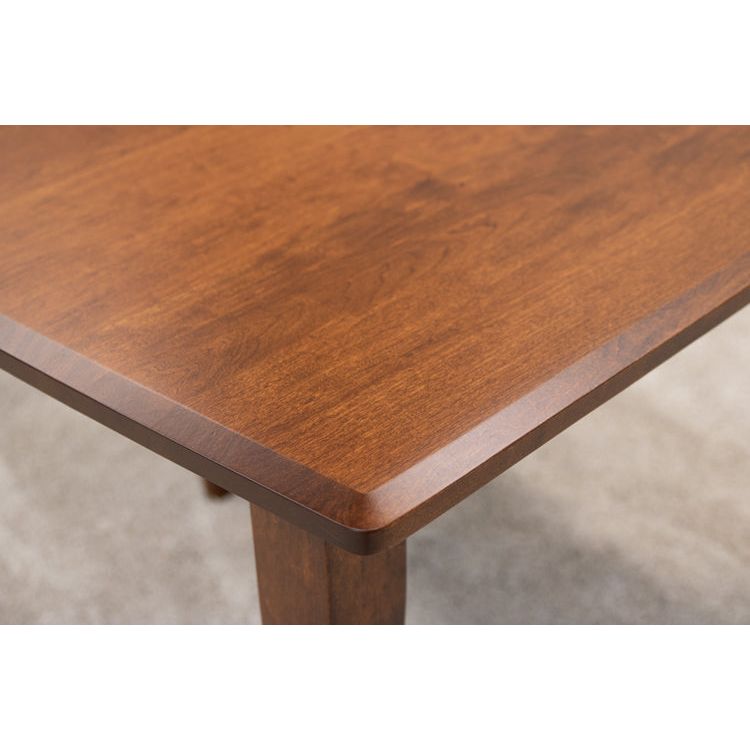 Carson Shaker Amish Cherry Wood Extending Dining Table | MC