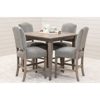 Clinton Shaker Maple Wood Extending Pub Table | DCD