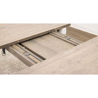 Yoder's Small Modern White Extending Kitchen Table | M-DW&RWO-GRB