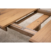 Carson Shaker Amish Hickory Wood Extending Dining Table | CO