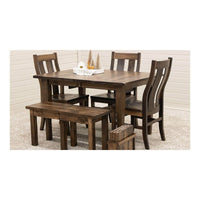 Yoder's Shaker Small Modern Extending Maple Wood Kitchen Table | CO