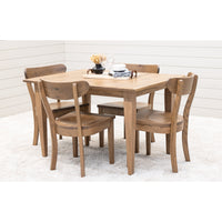 Yoder's Shaker White Oak Wood Small Rectangle Kitchen Table | WB