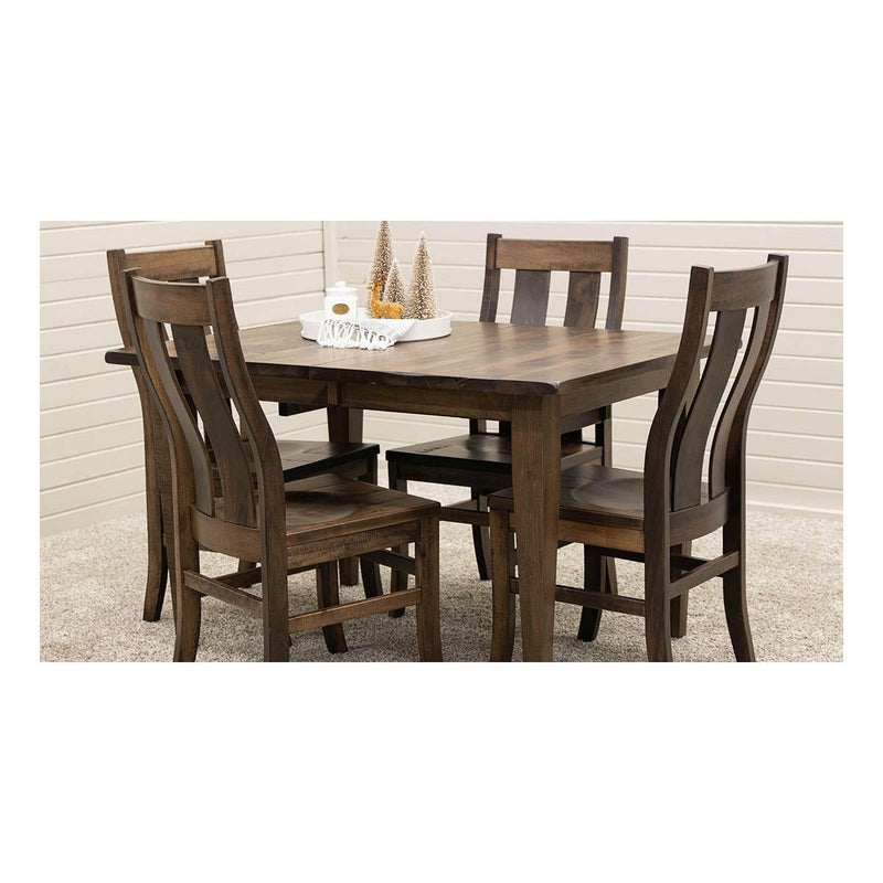 Yoder's Shaker Small Modern Extending Maple Wood Kitchen Table | CO