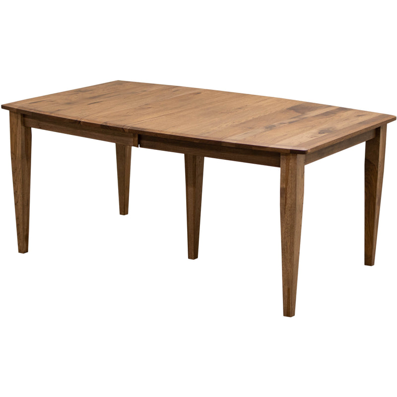 Carson Shaker Amish Hickory Wood Extending Dining Table | CO