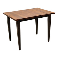 Clinton Shaker Black & Wood Extending Pub Table | M-EB&C-MC