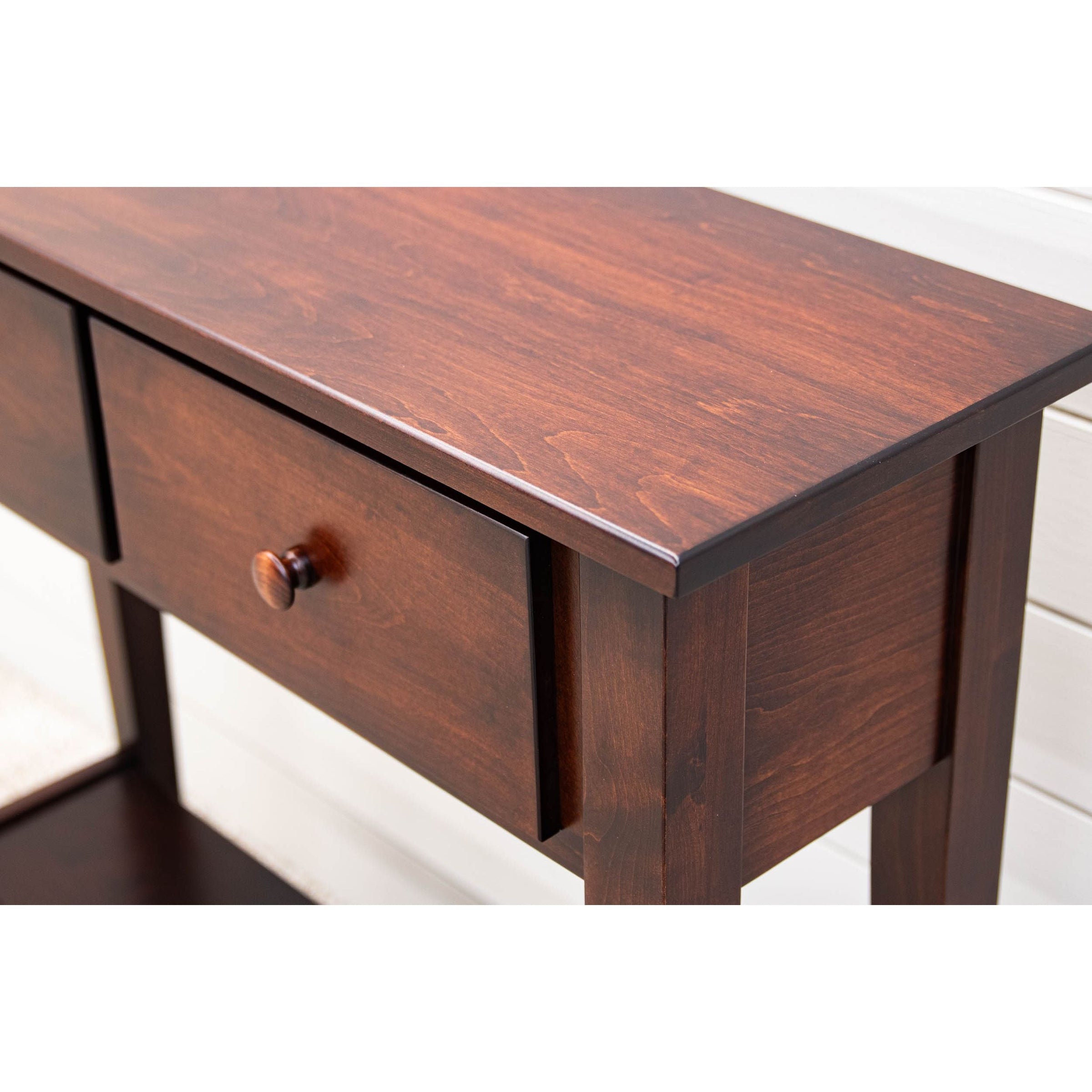 Amish Shaker Maple Wood Hall Table | RC