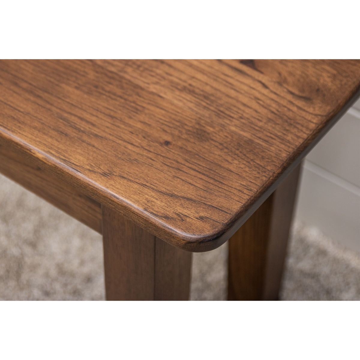 Hearty Shaker Leg Hickory Wood Dining Bench | BV