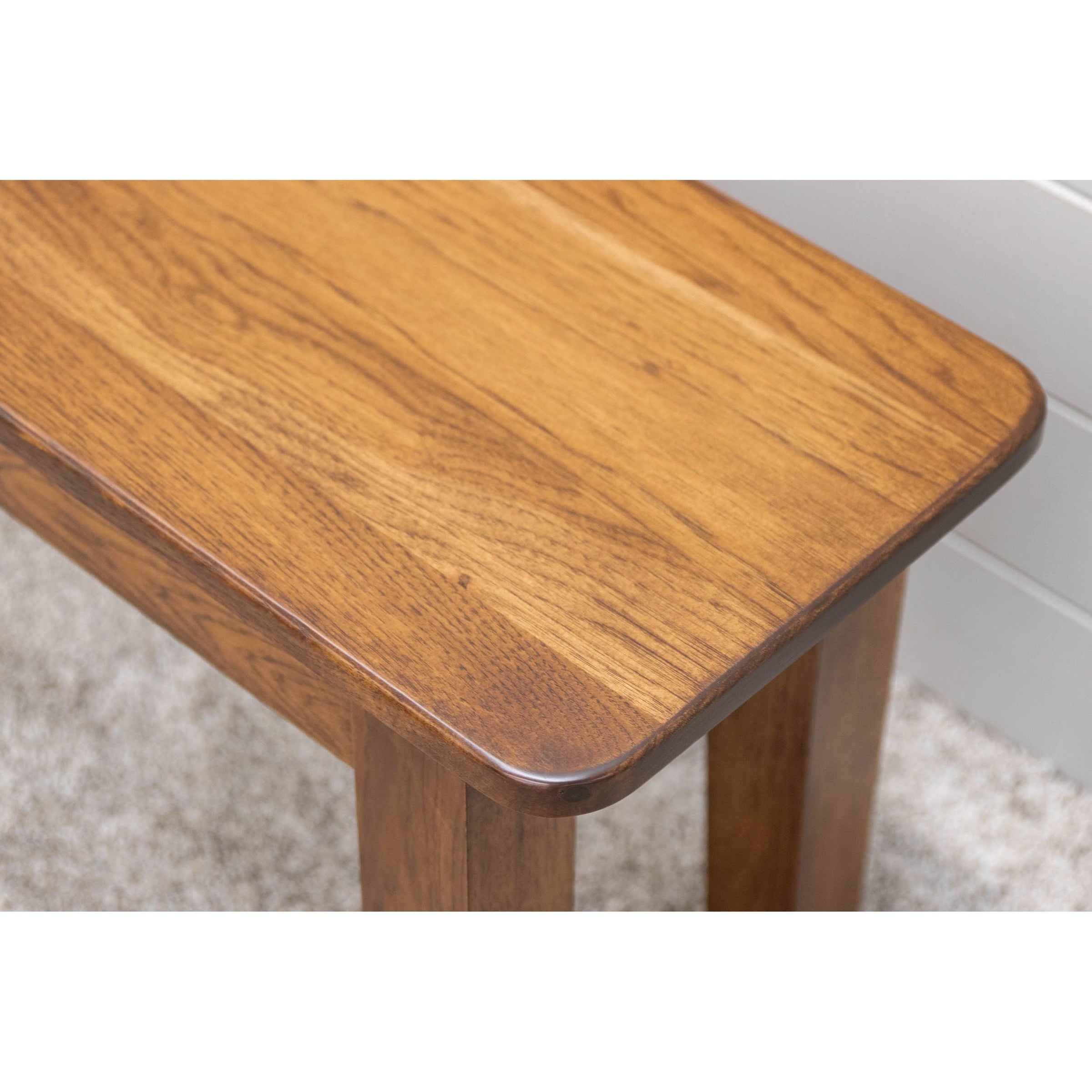 Seattle Shaker Leg Hickory Wood Dining Bench | HC