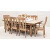 South Gate Mission Hickory Wood Extending Amish Dining Table | WB