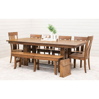 South Gate Extra Large Oak Wood Dining Table | HC