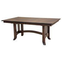 South Gate Walnut Wood Extending Amish Dining Table | CO