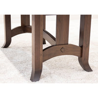 South Gate Walnut Wood Extending Amish Dining Table | CO