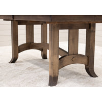 South Gate Mission Maple Wood Extending Amish Dining Table | CO