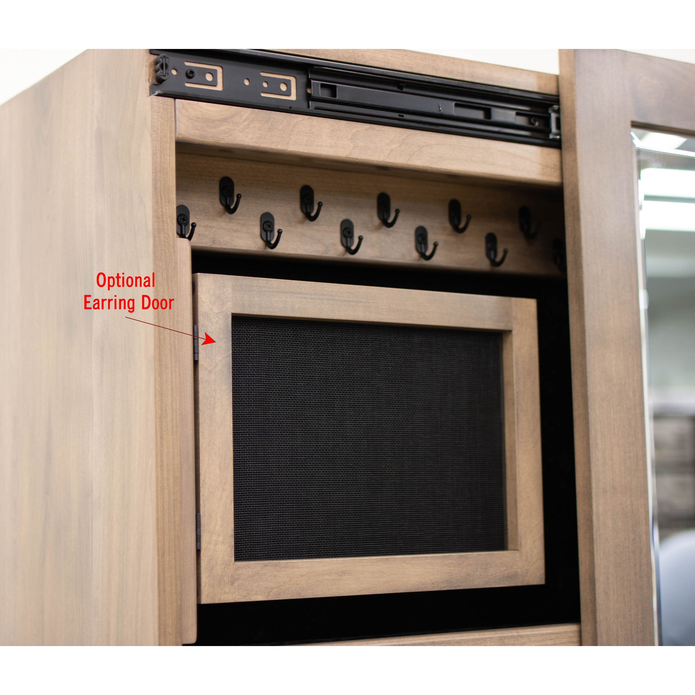 Amish Revolving Jewelry & Shoe Tower