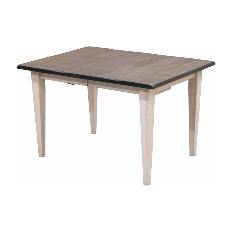 Yoder's Shaker White & Wood Small Rectangle Kitchen Table | M-AV&GS