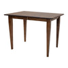 Clinton Shaker Maple Wood Extending Pub Table | ASB