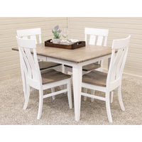 Kirtland White & Wood Side Dining Chair | M-DW&RWO-GRB