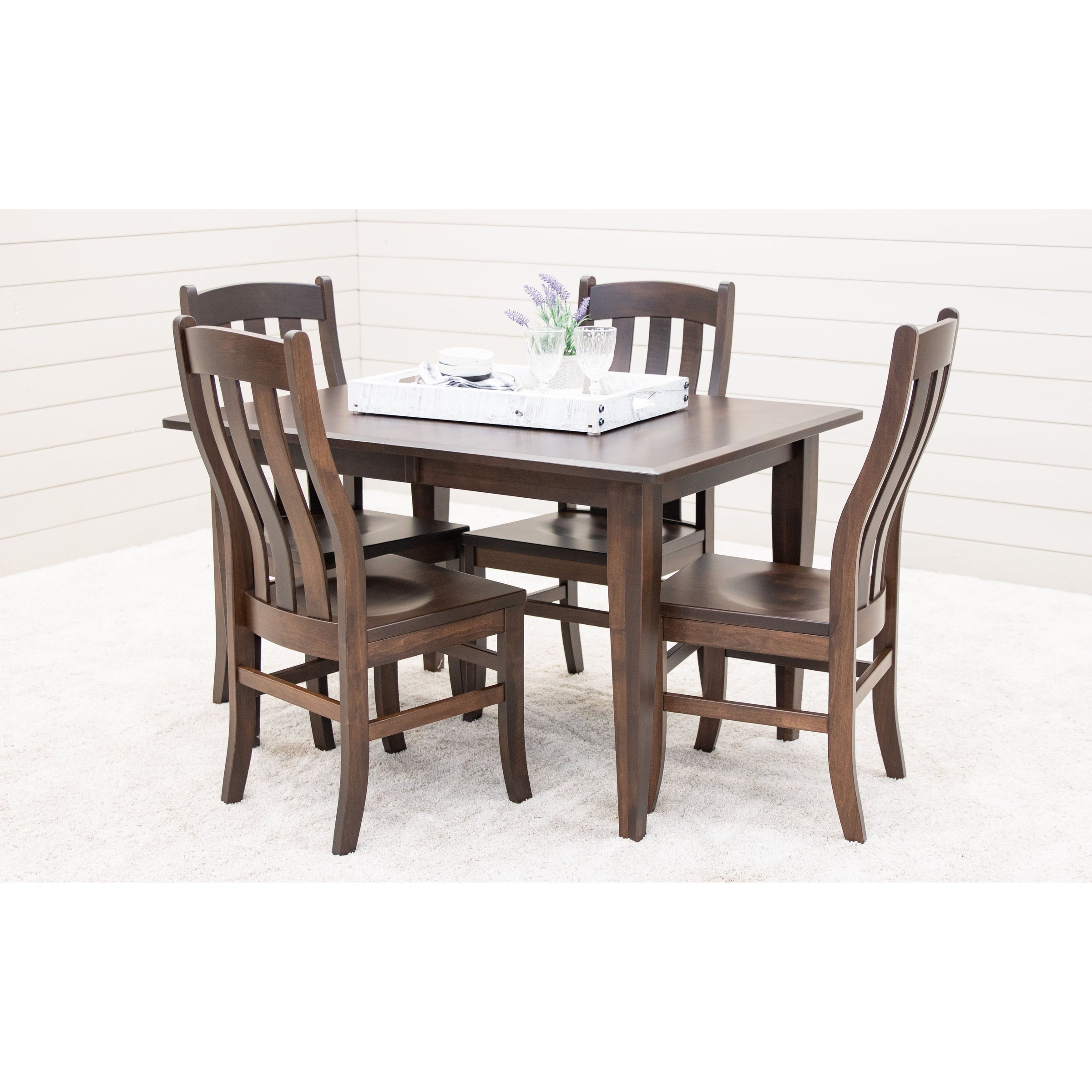 Yoder's Shaker Maple Wood Small Rectangle Kitchen Table | BV
