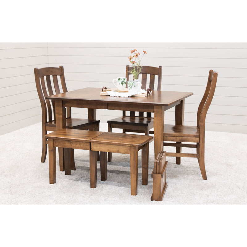Yoder's Shaker Maple Wood Small Rectangle Kitchen Table | HC