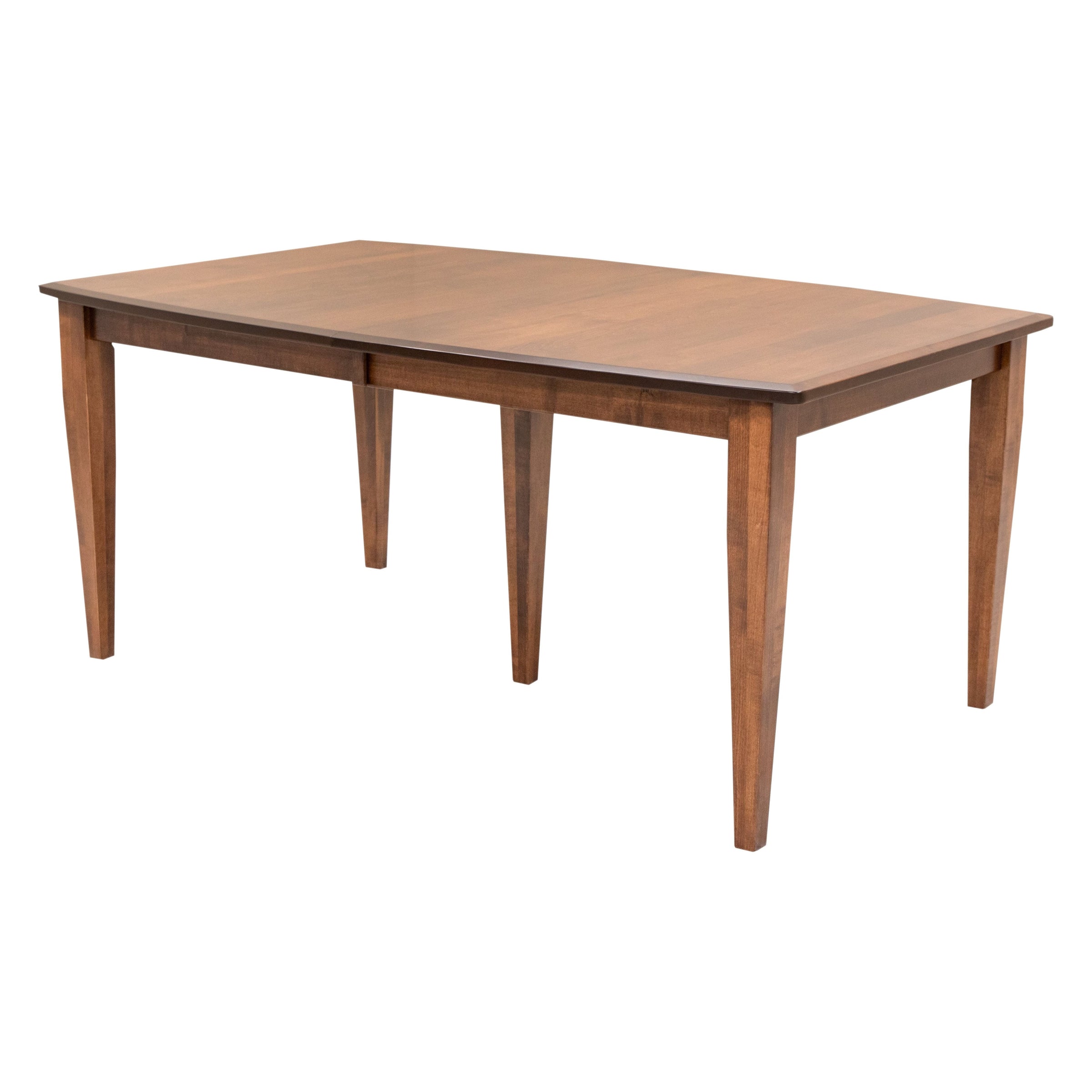 Carson Shaker Amish Maple Wood Extending Dining Table | BOS