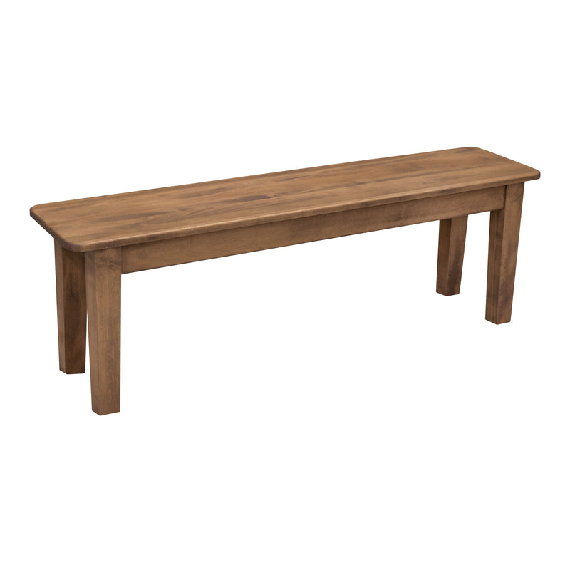 Seattle Shaker Maple Wood Dining Bench | CO