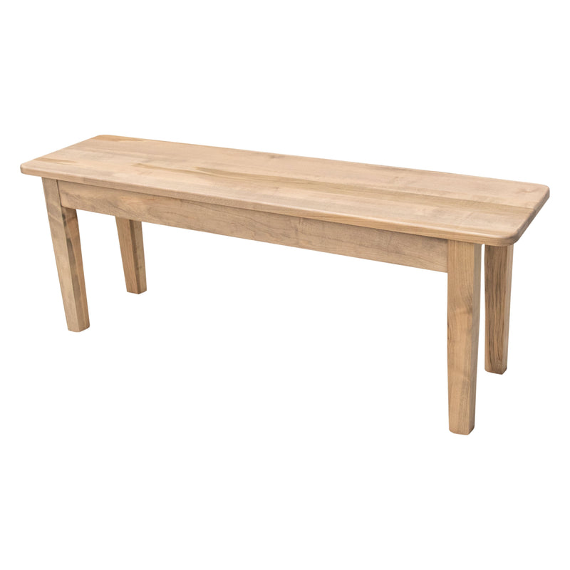 Seattle Shaker Maple Wood Dining Bench | DS