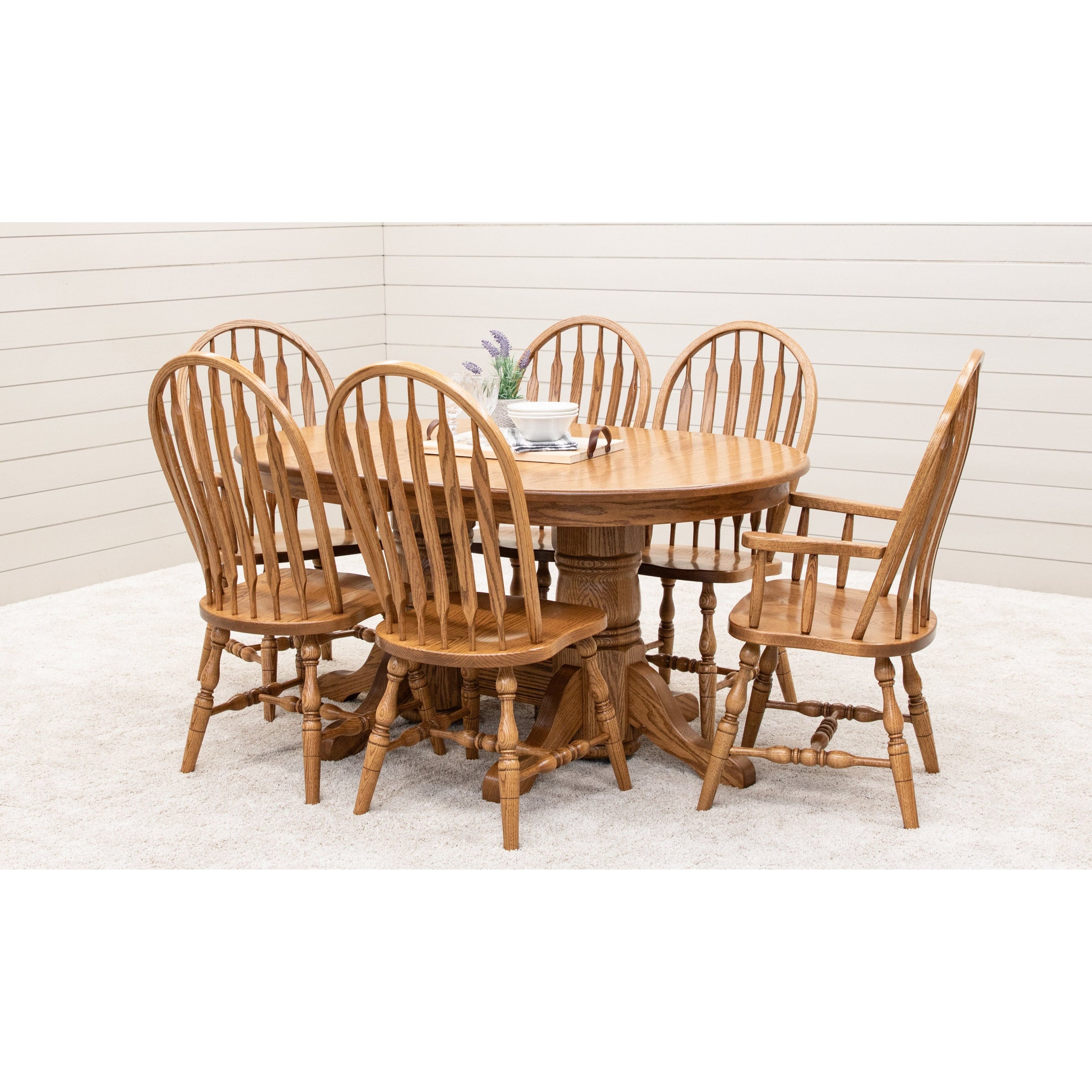 Bent Paddle Oak Wood Side Dining Chair | S-14